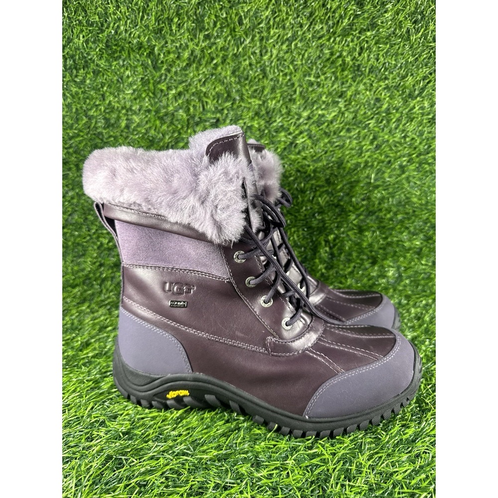 UGG Adirondack Boot II 1909 W BLBW Purple Waterproof Snow Boots Women Size 12